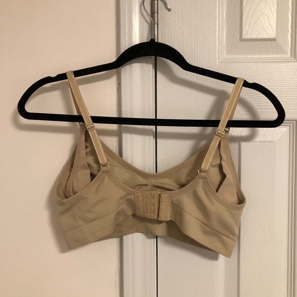 Motherhood Maternity Nursing Bra, Light Nude, Size L - Picture 2 of 6